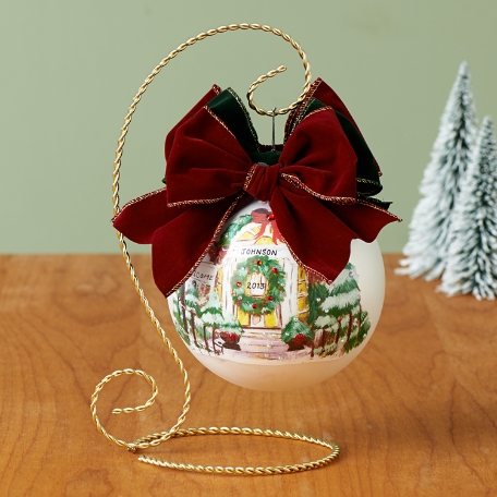 All Hearts come Home for Christmas Ornament