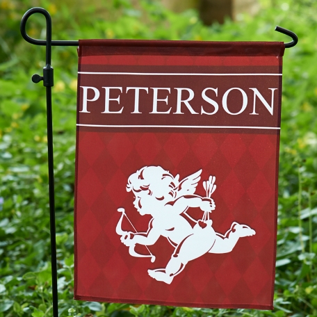Cupid Garden Flag