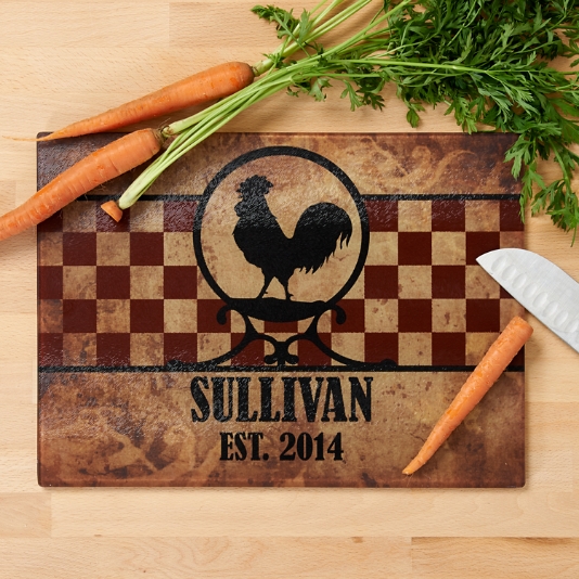 Rooster Cutting Board