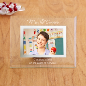 Glass Message Picture  Frame