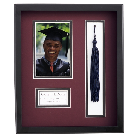 Graduation Tassel Frame - Burgundy Mat