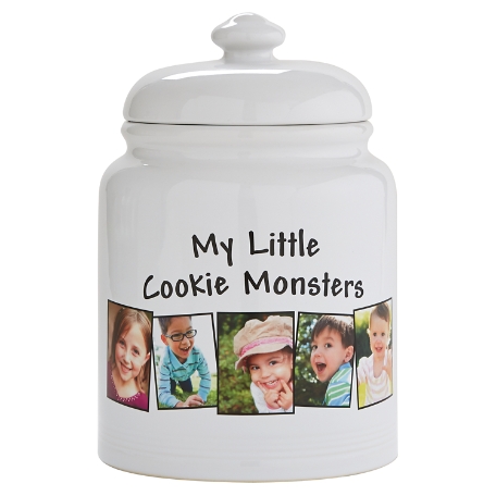 Sweet Treats Photo Cookie Jar -5 Photos