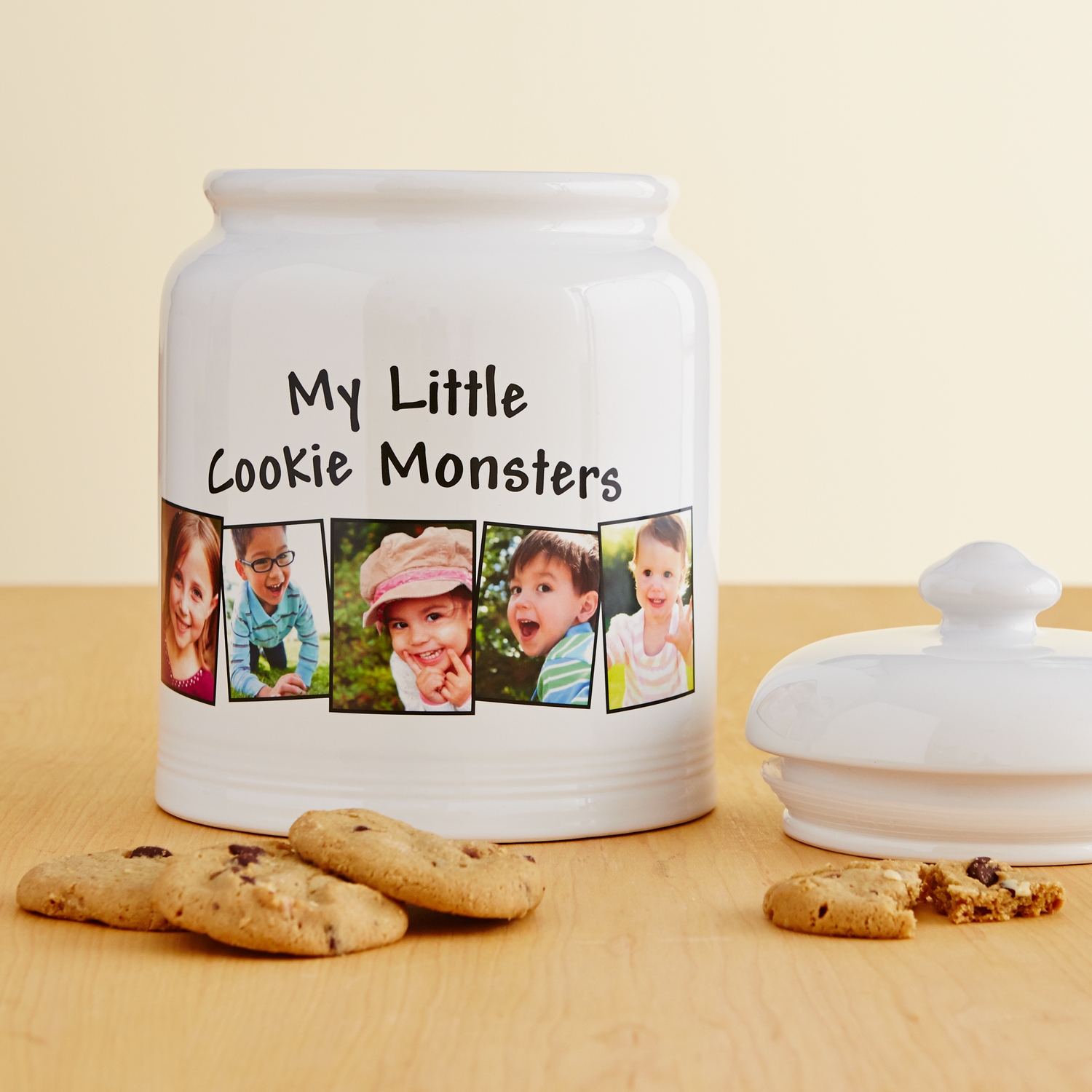 Personalized Cookie Jar-christmas Gift Idea-custom Cookie Jar