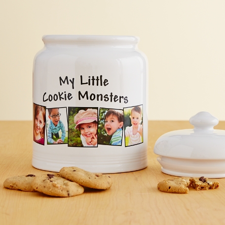 Large Photo Cookie Jar