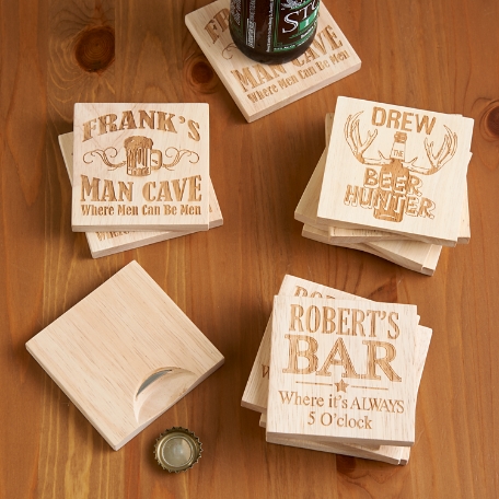 Bottle Opening Coasters
