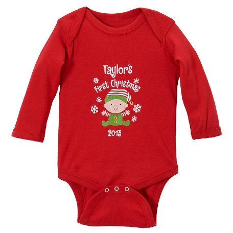 Baby's First Christmas Bodysuit