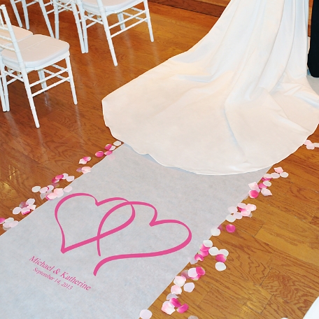 Two Hearts Aisle Runner