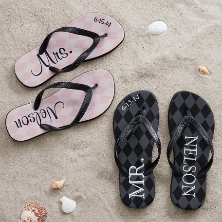 Mr. & Mrs. Flip Flops