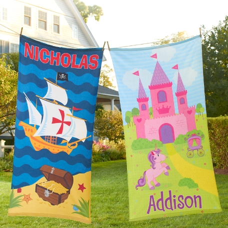 Kids Adventure Beach Towel