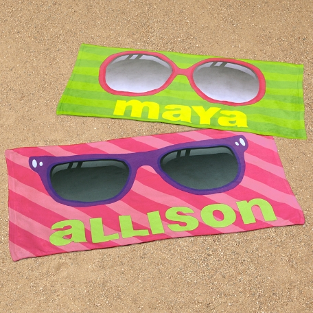 Sunglasses Beach Towel