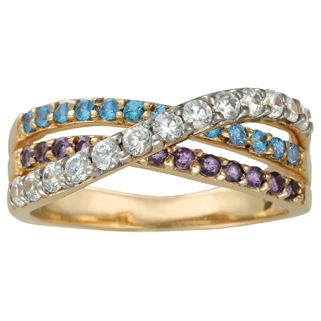 Shimmer Birthstone Ring