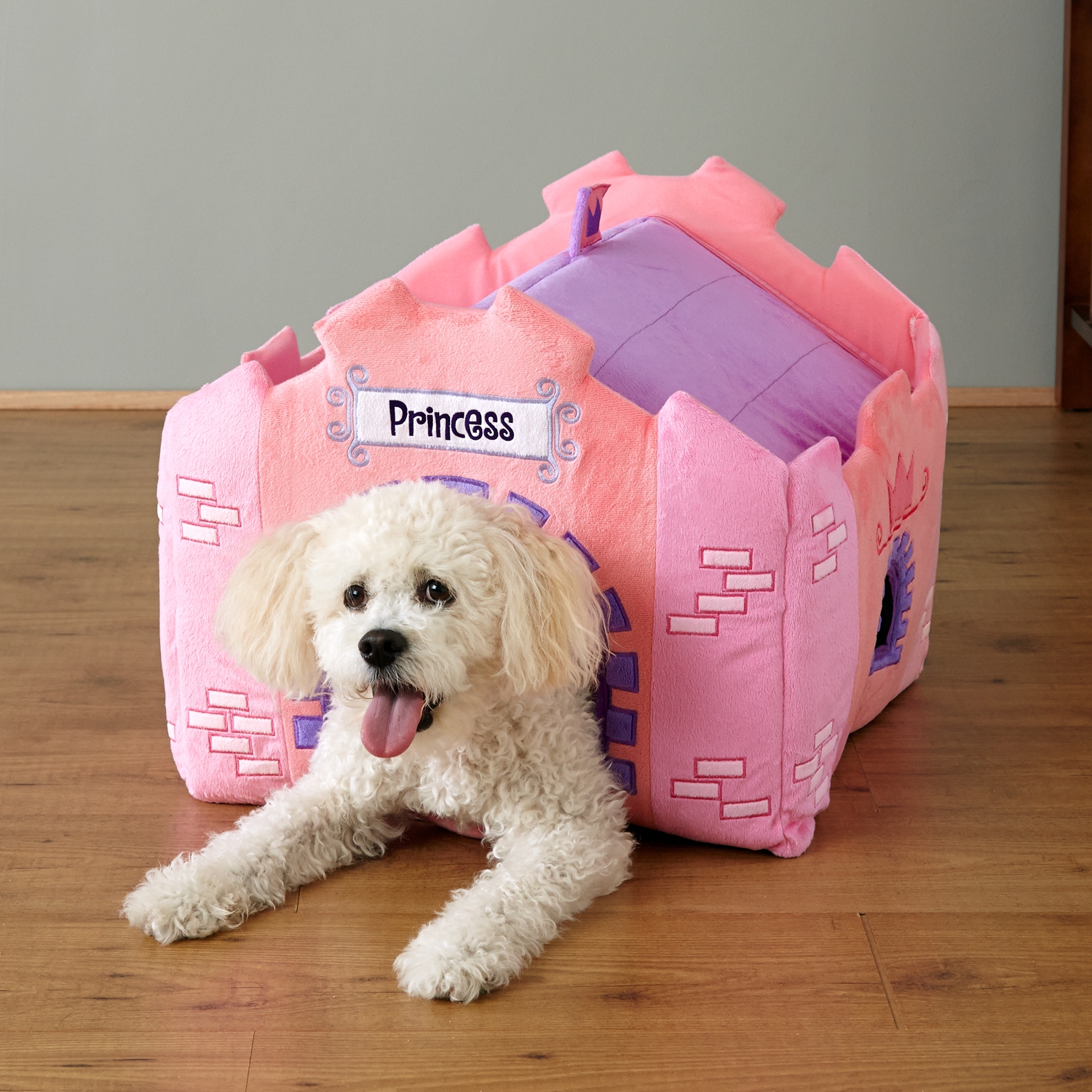 castle dog bed