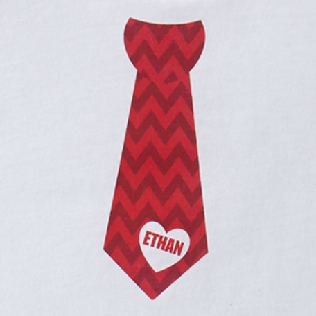 Valentine Tie Kids T-shirt