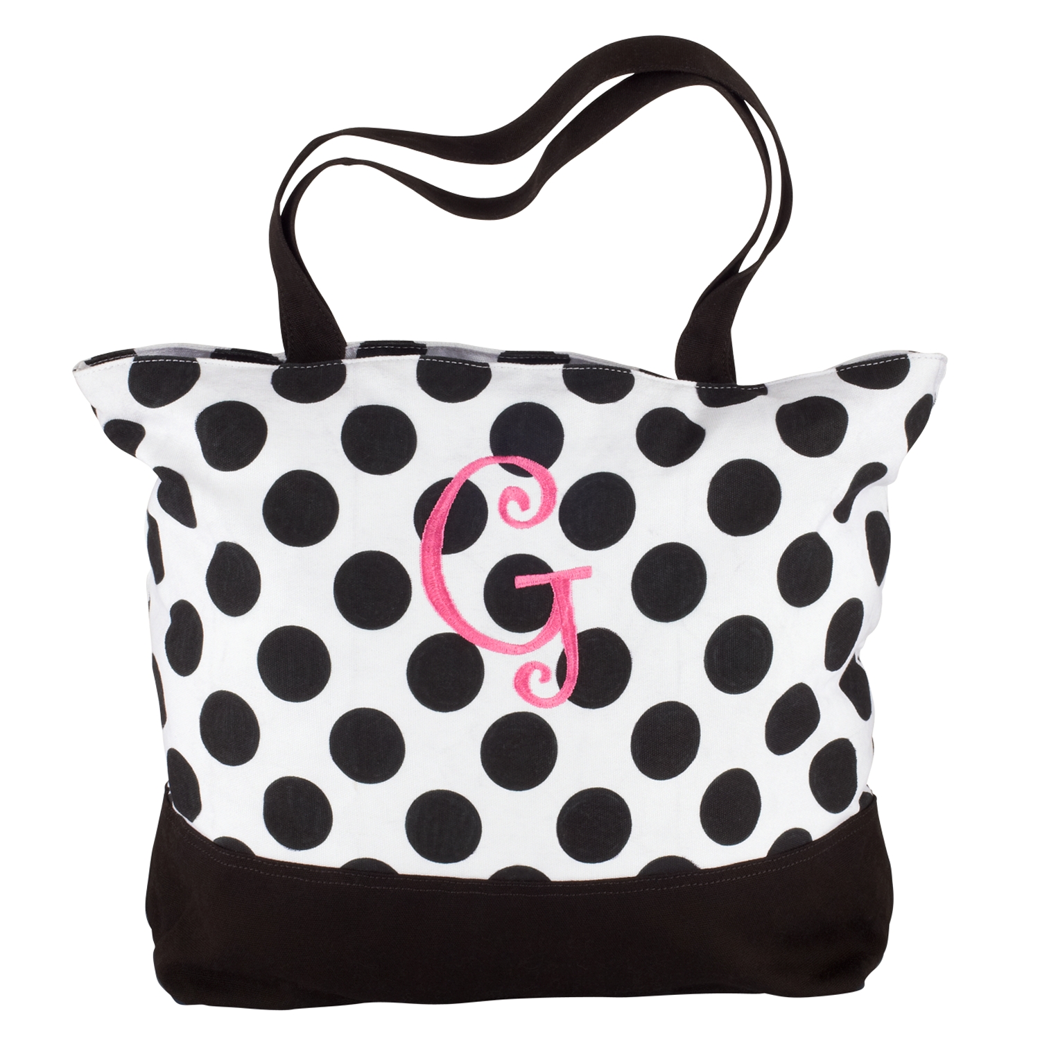 Polka dot beach bag online