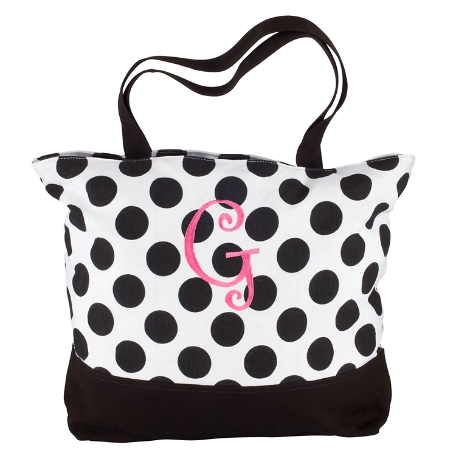 Polka Dot Tote Bag