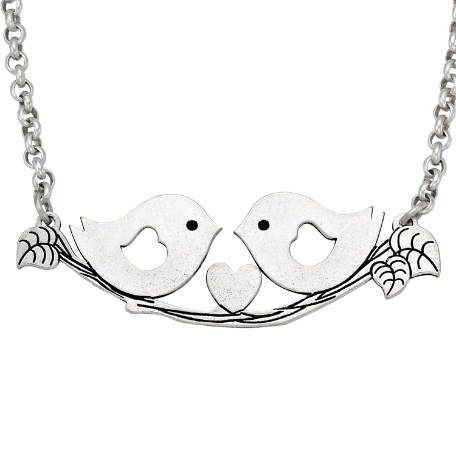 Bird Family Necklace