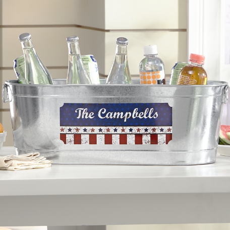 Stars and Stripes Beverage Tub