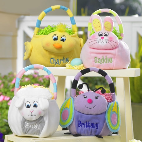 Plush Easter Basket