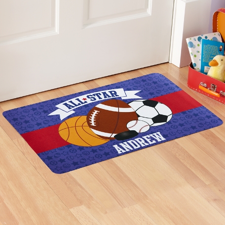 His Very Own Welcome Mat