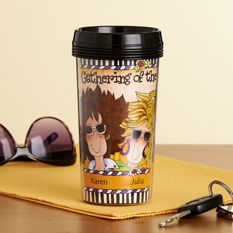 Gathering of the Goddesses Travel Mug by Suzy Toronto