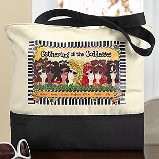 Gathering of the Goddesses Tote Bag by Suzy Toronto