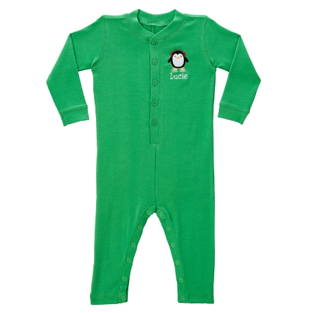 Ruffle Bottom Holiday Long Johns