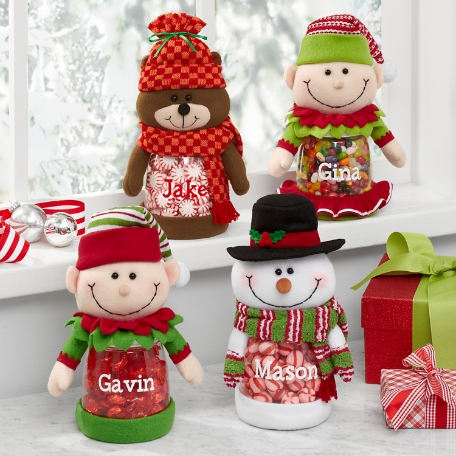 Festive Friend Plush Treat Jar