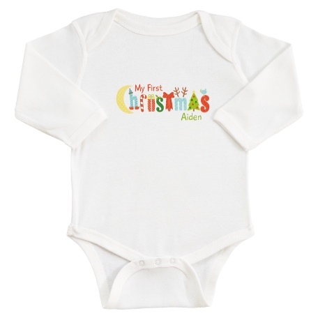 My First Christmas Bodysuit