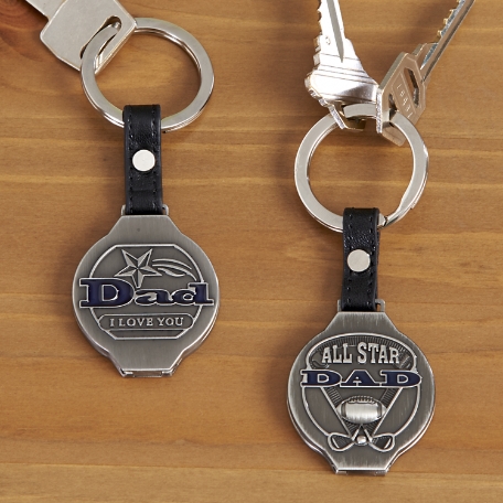 Dad Locket Key Chain