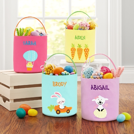 Canvas Easter Basket