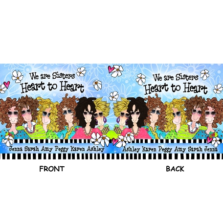 Sisters Heart to Heart Mug - 6