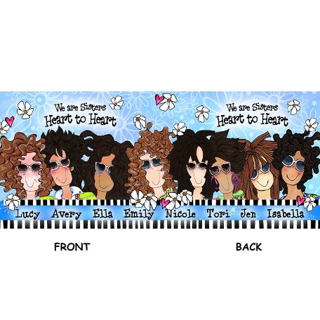 Sisters Heart to Heart Mug - 8