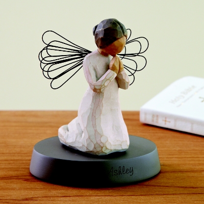 Willow Tree® Prayerful Angel Personalized Figurine