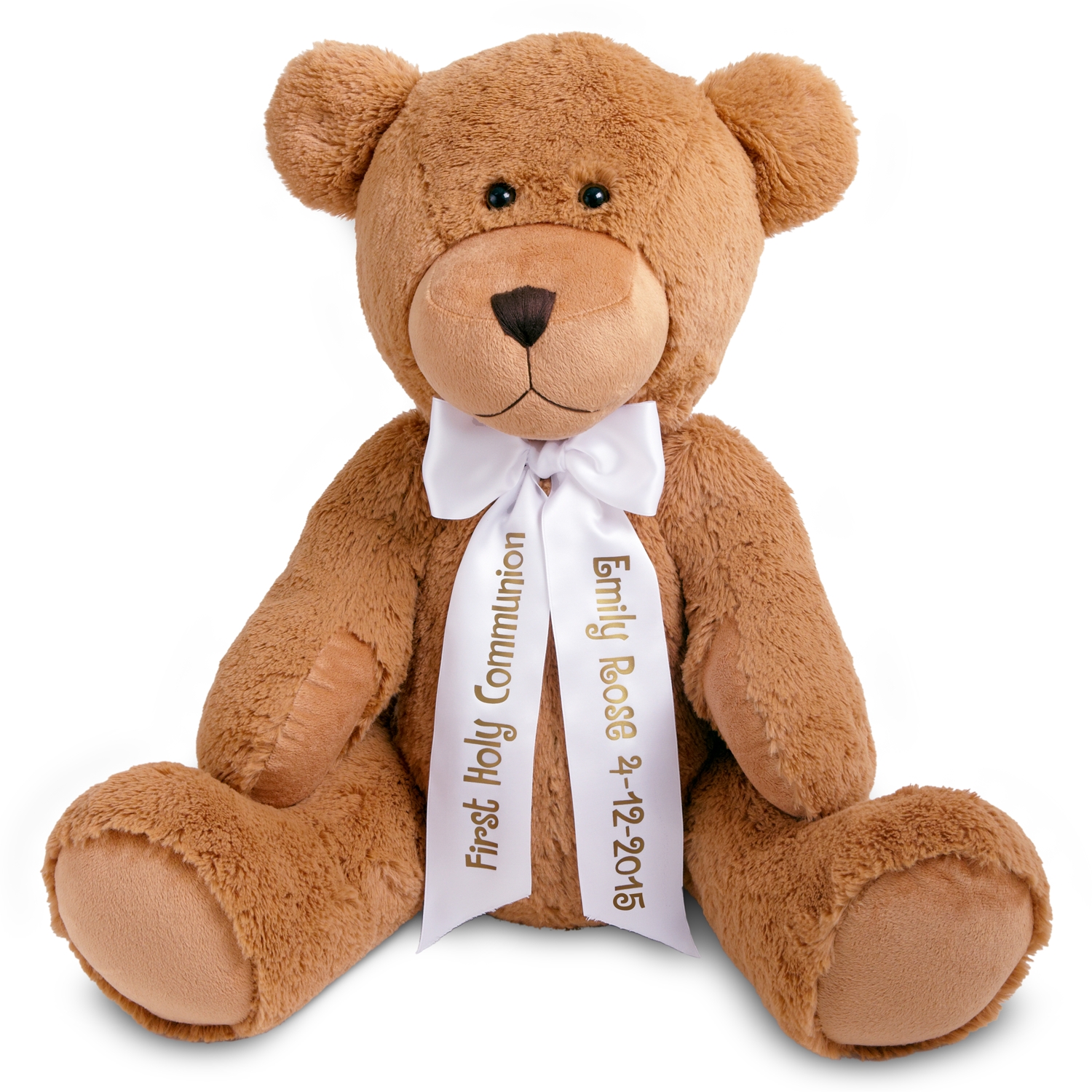 teddy bear with ribbon