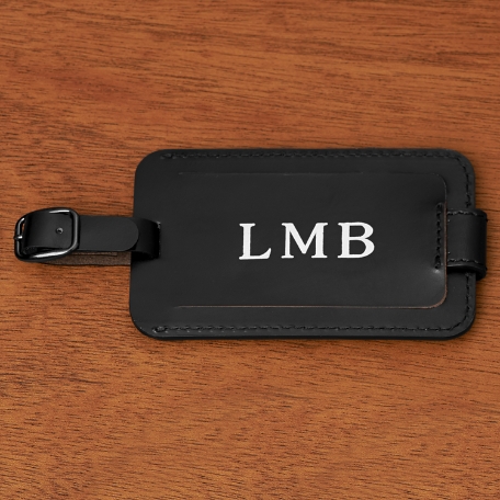 Leather Luggage Tag