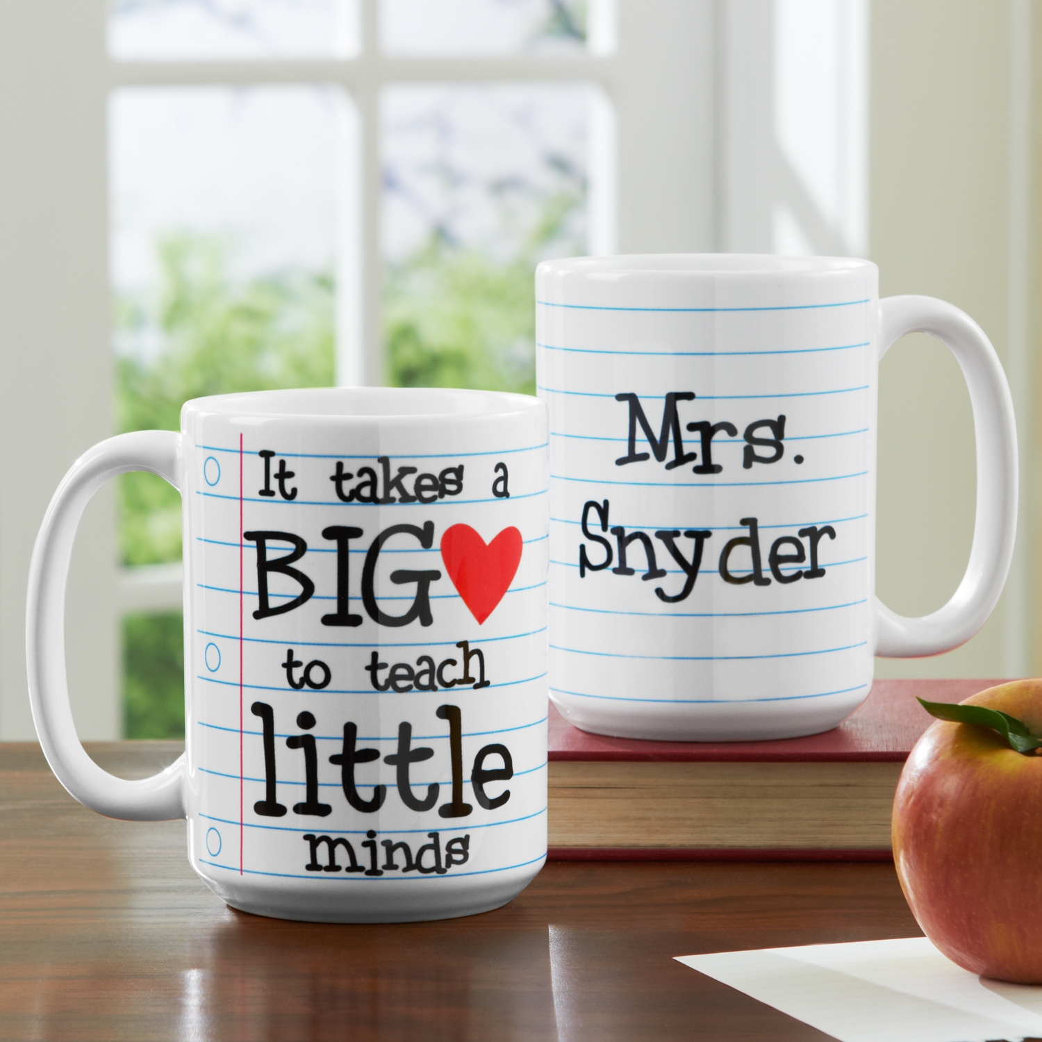 Teaching Takes Heart Mug