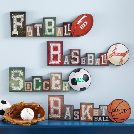 Big Score Wood Plaque