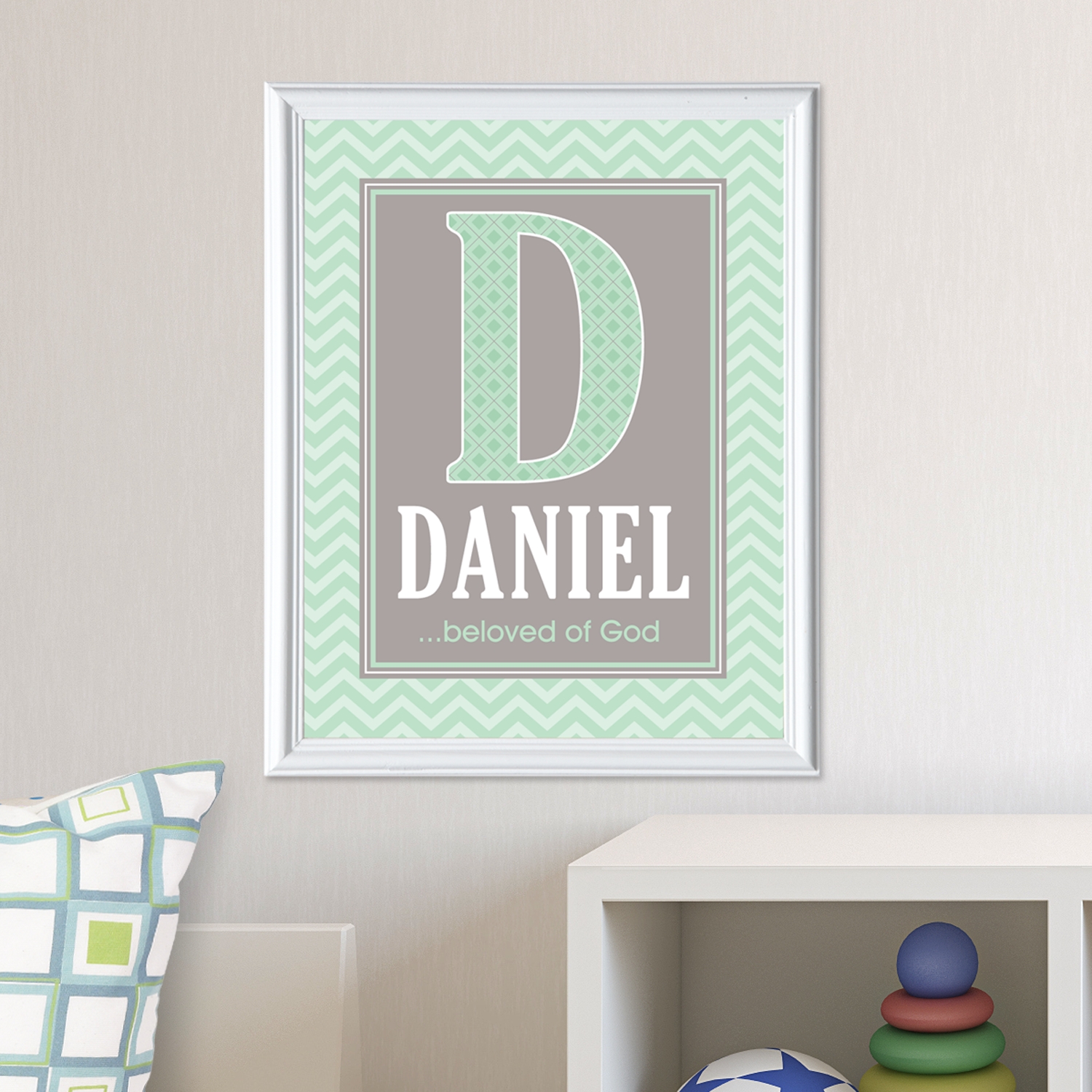 What's In A Name Framed Print