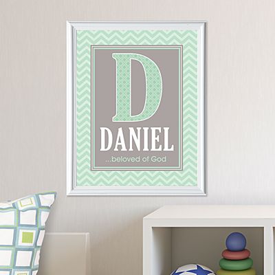 What's In A Name Framed Print