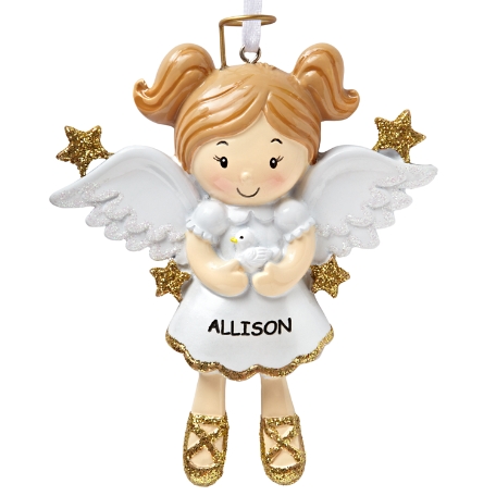 Sweet Angel Ornament - Girl