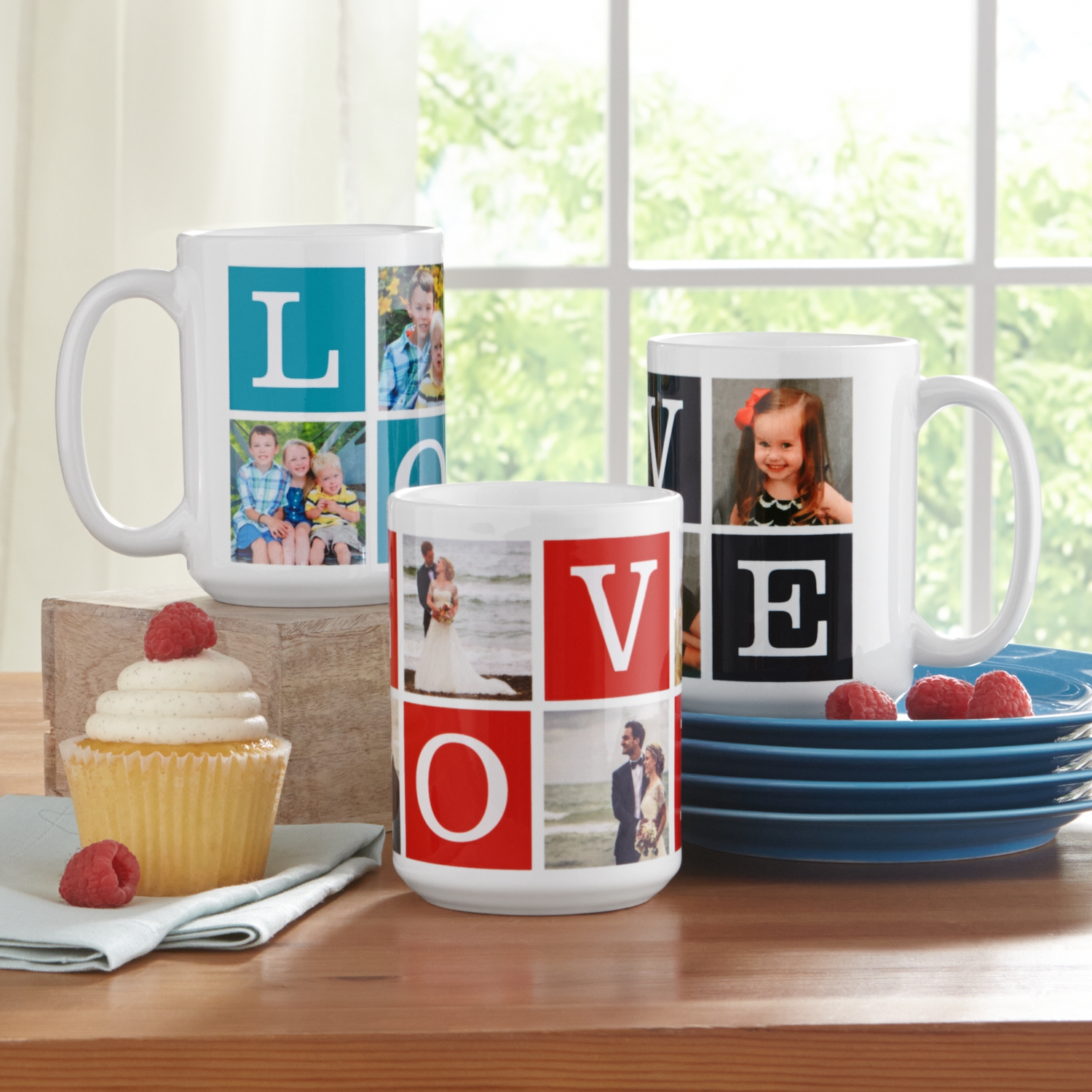 Filled with L-O-V-E Photo Mug