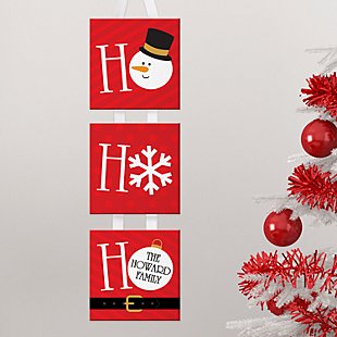 Ho Ho Ho-liday Hanging Mini Canvas