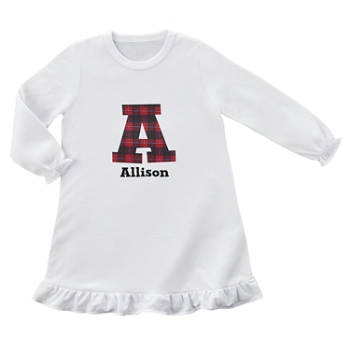 Christmas Plaid Nightgown