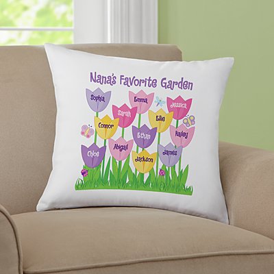 Tulip Garden Sofa Cushion