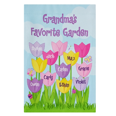 Tulip Garden Flag
