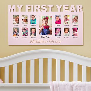 Baby's First 12 Months Frame