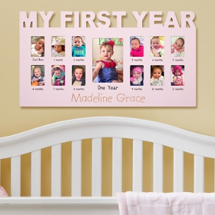 Baby's First 12 Months Frame