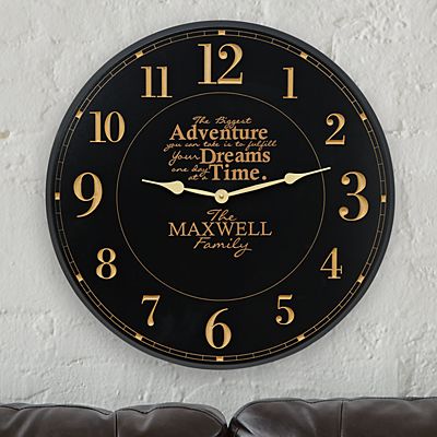 Personalized Clocks at Personal Creations