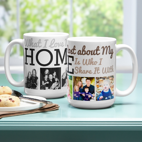Heart of the Home Photo Mug