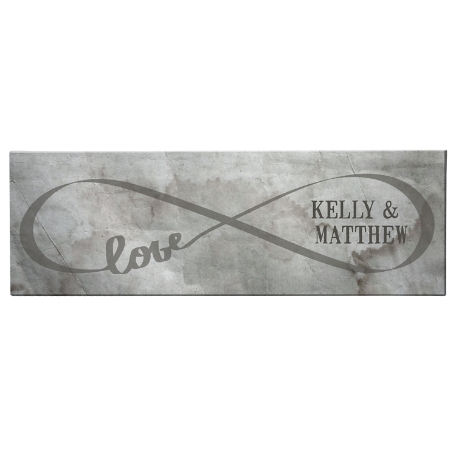 Unframed Infinity Canvas-9x27